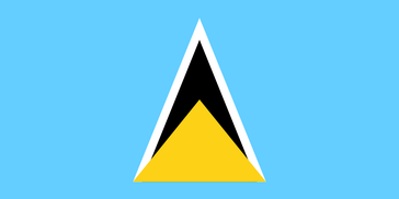 Flagge von St. Lucia