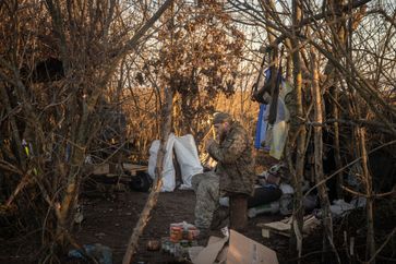 Archivbild: Ein ukrainischer Soldat Bild: Chris McGrath / Gettyimages.ru