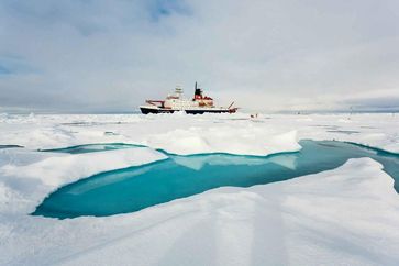 FS Polarstern verlässt am 24. Mai Bremerhaven und startet zur Arktis-Expedition.
Quelle: Foto: Alfred-Wegener-Institut / Stefan Hendricks (idw)