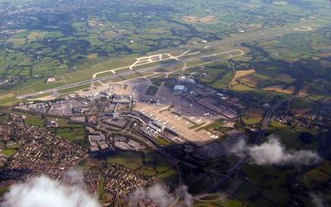 Flughafen von Manchester