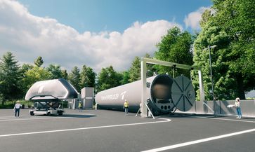 TUM Hyperloop  Bild: TÜV SÜD AG Fotograf: TÜV SÜD AG