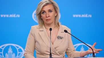 Maria Sacharowa (2022) Bild: Sputnik / Russian Foreign Ministry