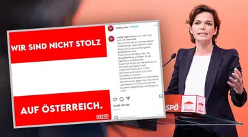 Bild: Rendi-Wagner: SPÖ-Parlamentsklub / Sebastian Philipp, Wikimedia Commons, CC BY-SA 2.0; Screenshot: Instagram; Komposition: Wochenblick / Eigenes Werk