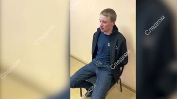 Alexander Permjakow, Verdächtiger des Anschlags auf Sachar Prilepin (06.05.23) Bild: Sputnik / Ermittlungskomitee der Russischen Föderation