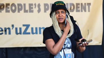 Duduzile Zuma-Sambudla, Tochter des ehemaligen südafrikanischen Präsidenten Jacob Zuma (2023) Bild: Gettyimages.ru / Darren Stewart/Gallo Images