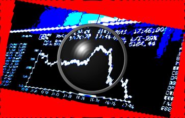 DAX (Deutscher Aktienindex) & Börse, Crash(Symbolbild)