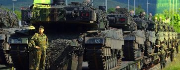 Die Bundeswehr: Bald schon soll der großteil der Steuereinnahmen für Zerstörungsmaschienen eingesetzt werden. Ist ein neuer Krieg geplant? (Symbolbild)