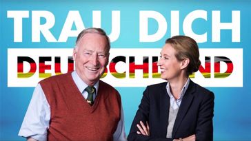 AfD-Bundesvorstand: Alice Weidel und Alexander Gauland (2017), Archivbild