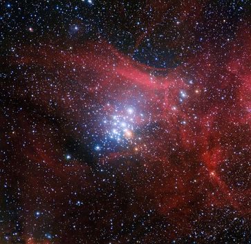 Der Sternhaufen NGC 3293
Quelle: Bild: ESO/G. Beccari (idw)