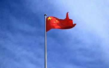 Chinas Flagge (Symbolbild)
