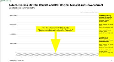 Die aktuelle Lage der "Epidemischen Lage von nationaler Tragweite", Todeszahlen in Relation zur Gesamtbevölkerung, Stand 31.01.2021