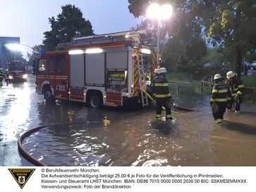 Bild: Berufsfeuerwehr München.