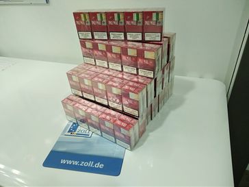 3.200 beschlagnahmte Zigaretten Bild: "obs/Generalzolldirektion/Zoll"