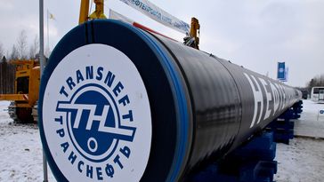 Russische Hauptölpipeline, die vom Energieunternehmen Transneft gebaut und betrieben wird. (11. März 2010) Bild: Sputnik / GEORGI GRANIN