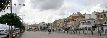 Strandpromenade in Cambrils (2004)