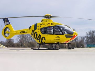 Der neue ADAC Hubschrauber vom Typ H135. Bild: ADAC