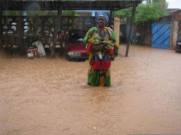 Überschwemmungen in Ouagadoudou, Burkina Faso, nach den schwersten Regenfällen seit 90 Jahren. Bild: Aktion Deutschland Hilft e.V. 