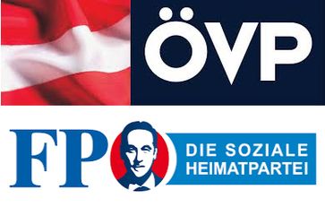 ÖVP und FPÖ Koalition (Symbolbild)