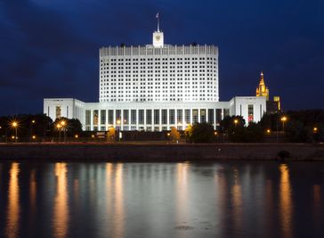 Das Weiße Haus in Moskau