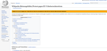 Bild: Screenshot von der Webseite "Wikipedia"