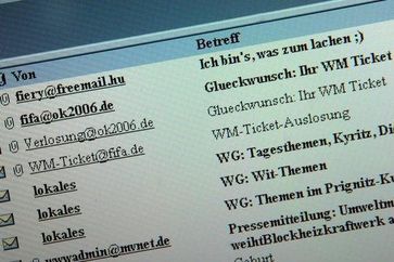 Erpressung per E-Mail 