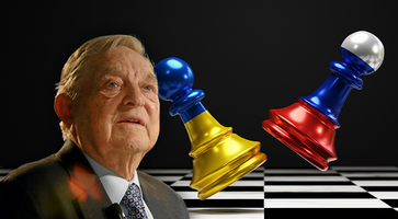 Bild: Schachfiguren: Freepik; Soros: World Economic Forum/swiss-image.ch/Mirko Ries; Komposition: Wochenblick / Eigenes Werk