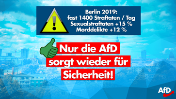 Berlin: Über 500.000 Straftaten jedes Jahr