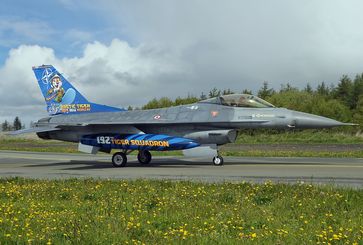 Türkische Luftstreitkräfte: Eine F-16 der 192. Staffel Tiger Squadron in Balikesir