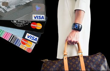 Einkaufen Kreditkarte Shopping (Symbolbild)