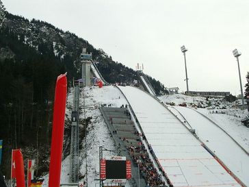 Schattenbergschanzen beim Auftaktspringen zur Vierschanzentournee am 30. Dezember 2006