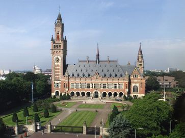 Dienstgebäude des Internationalen Gerichtshofs in Den Haag