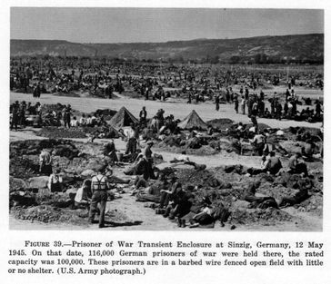 Massenmord an deutschen Gefangenen durch die Allierten Besatzer in Sinzig (Rheinwiesenlager)