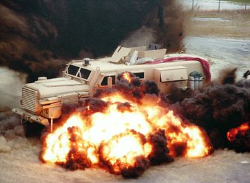 MRAP-Fahrzeug (Mine Resistant Ambush Protected-Vehicle) (Symbolbild)