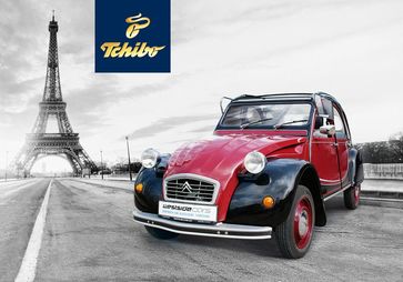 Tchibo Oldtimer Citroën 2 CV 6 / Bild: "obs/Tchibo GmbH"