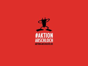 Bild: "obs/media control GmbH/www.aktion-arschloch.de"