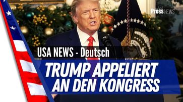 Bild: SS Video: "Trump News Deutsch, Trump appelliert an den Kongress für das amerikanische Volk" (https://youtu.be/I_rz9q3SAmE) / Eigenes Werk