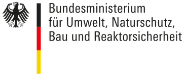 Logo des Bundesministeriums für Umwelt, Naturschutz, Bau und Reaktorsicherheit