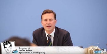 Bild: Screenshot Youtube Video "Warum kümmert sich die Bundesregierung nicht um UFOs?"