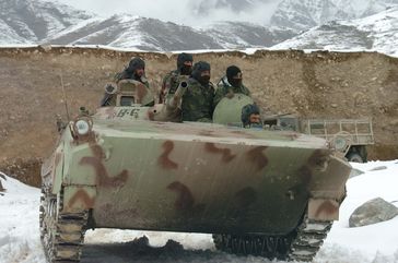 BMP-1 der afghanischen nationalen Armee.