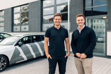 Alexander Thieme und Marvin Flenche (2025) Bild: A&M Unternehmerberatung GmbH Fotograf: A&M Unternehmerberatung GmbH