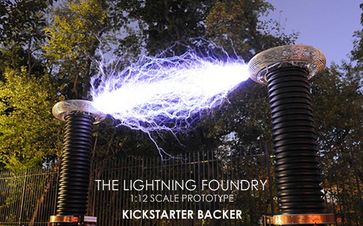 Bild: The Lightning Foundry by Greg Leyh