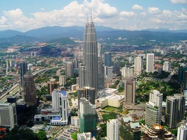 Petronas Towers in Kuala Lumpur