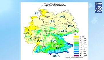 Grafik: Deutschen Wetterdienstes (DWD)