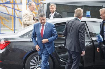 Sigmar Gabriel Bild: Number 10, on Flickr CC BY-SA 2.0