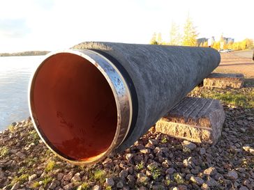 Teilstück der Nord Stream Pipeline