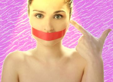 Schweigen & Zensur (Symbolbild)