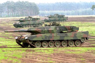 Leopard 2A5 Panzer der Bundeswehr (Symbolbild)