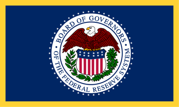 Flagge des Federal Reserve System (FED)