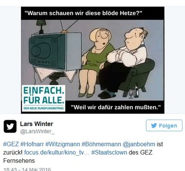 Bild: Screenshot Twitter-Account