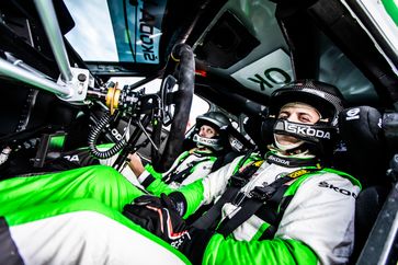 Dominik Stríteský und Jirí Hovorka Bild: SMB Fotograf: Skoda Auto Deutschland GmbH